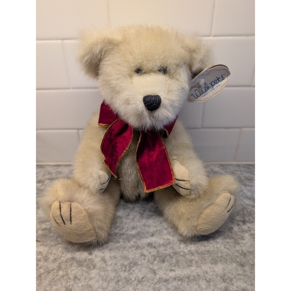 Vintage Wishpets 1998 Theodore Teddy‎ Bear With Tag